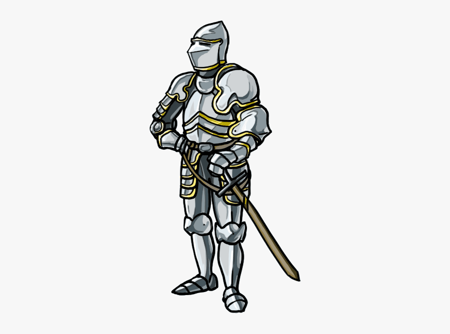 Medieval Knight Armor Drawing, Transparent Clipart
