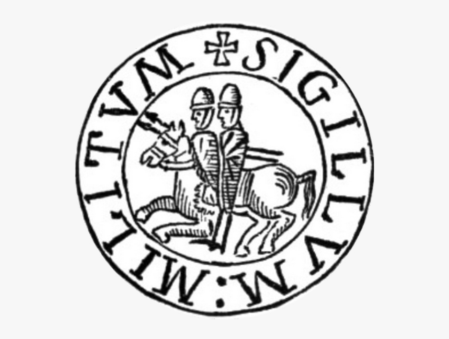 Art Knights Templar Seal Clipart , Png Download - Knights Templar Seal, Transparent Clipart