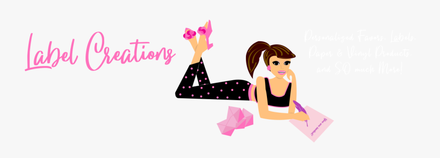 Personalized Favors, Labels, Paper, And Vinyl Products, Transparent Clipart