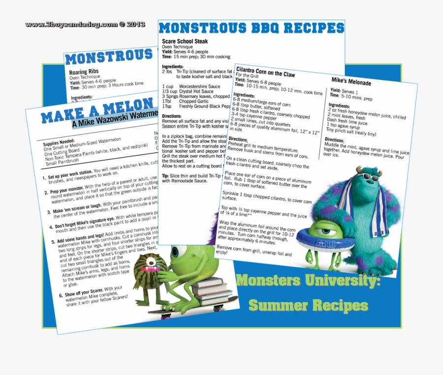 Monsters University, Transparent Clipart