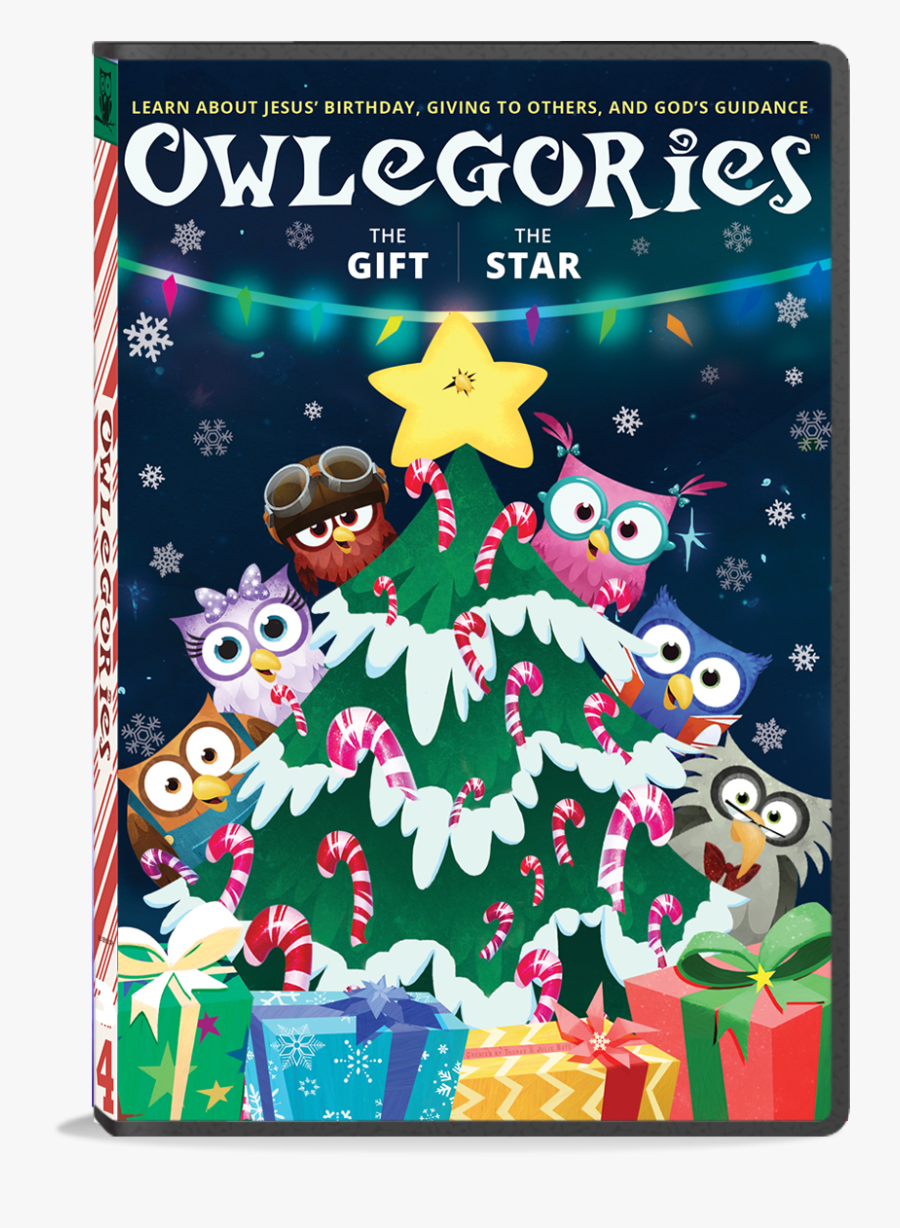 Owlegories Christmas Dvd - Dvd, Transparent Clipart
