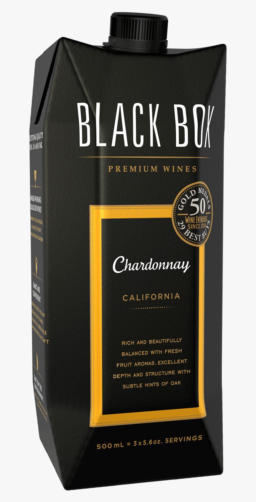 Black Box Chardonnay - Single Malt Whisky, Transparent Clipart