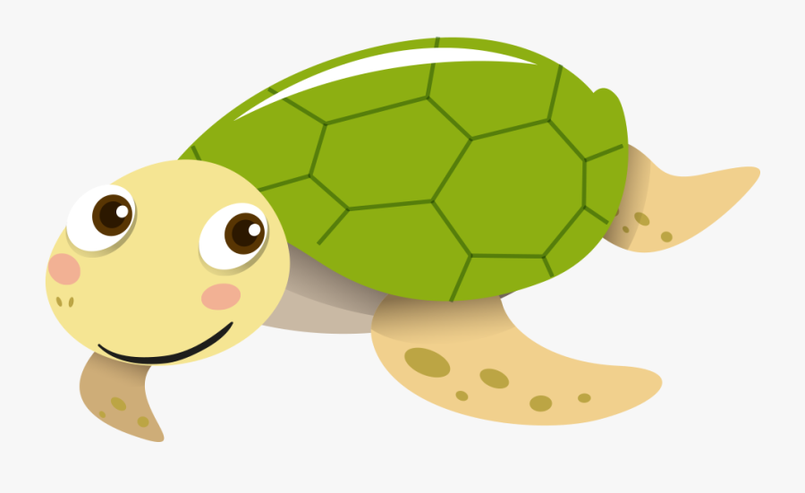 Sea Turtle Tortoise Portable Network Graphics Vector - Tartaruga Marinha Desenho Png, Transparent Clipart