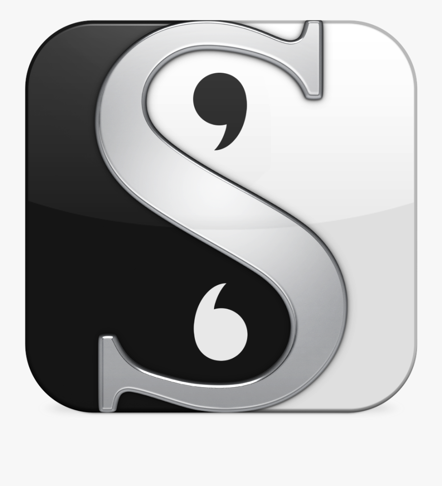 Scrivener-logo - Scrivener Logo, Transparent Clipart