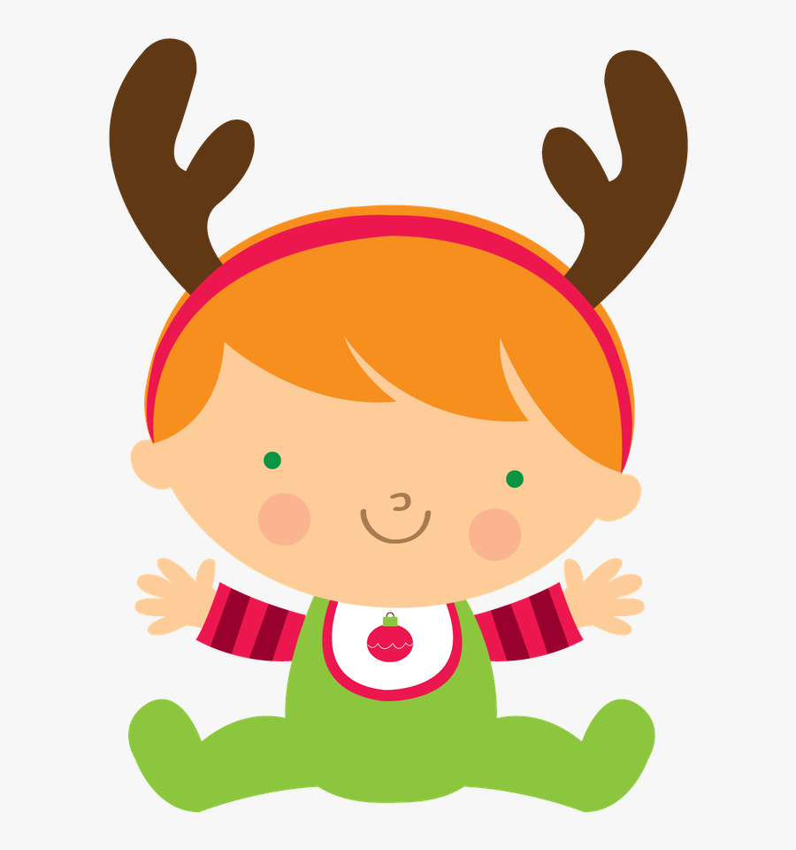 Baby Christmas Elf Clipart, Transparent Clipart