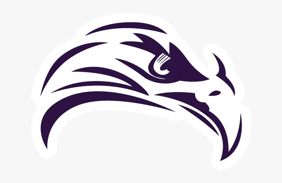 School Logo Image - Zane Middle School Falcon, Transparent Clipart