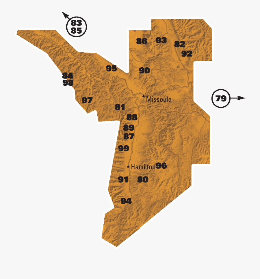 Western Montana - Cross, Transparent Clipart