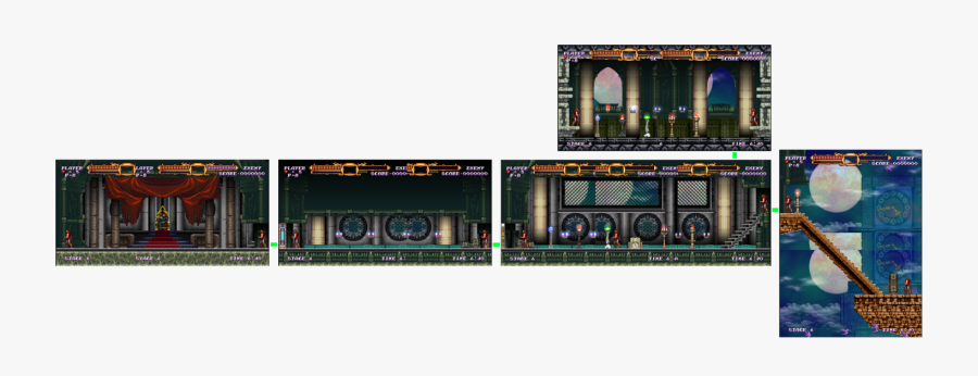Castlevania Adventure Rebirth Map, Transparent Clipart