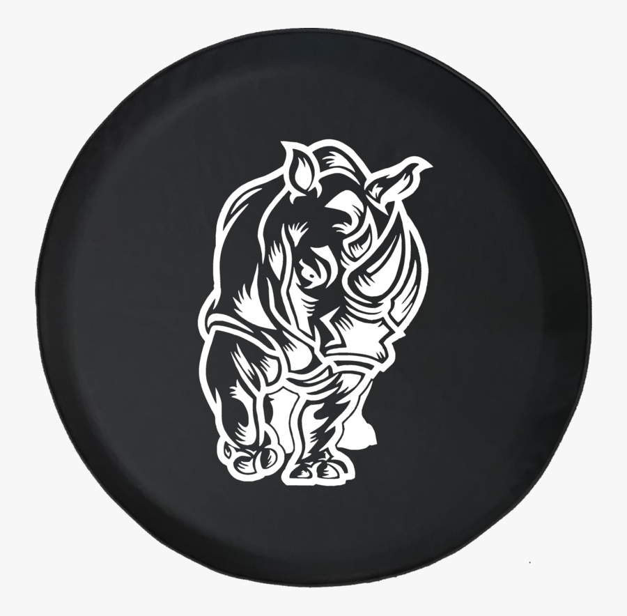 Jeep Rhino Spare Tire Cover, Transparent Clipart