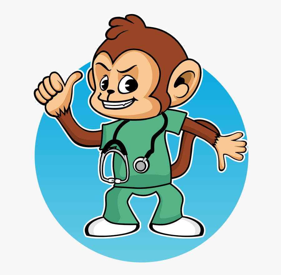 Picture - Monkey Eating Banana Clipart, Transparent Clipart