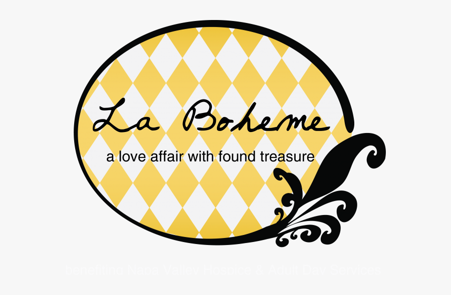 Cropped La Boheme Logo Color With Nvhads Tag White1 - East Bel Air, Transparent Clipart