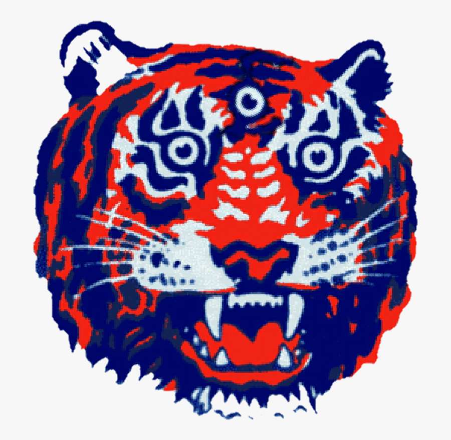 Detroit Tigers Tiger Logo, Transparent Clipart
