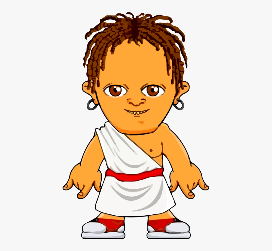 Clip Art Cartoon Boy Drawing - Ancient Roman Drawings Cartoon, Transparent Clipart