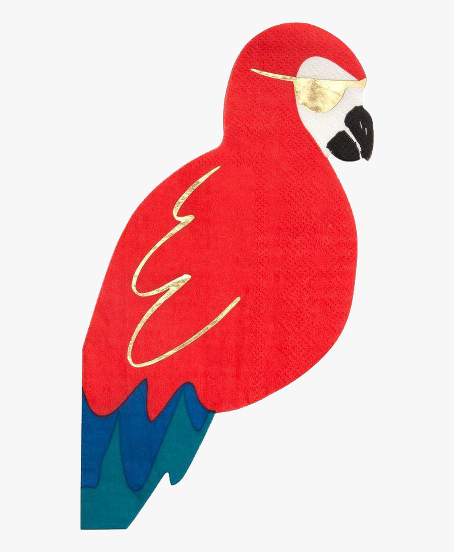 Pirate Parrot, Transparent Clipart