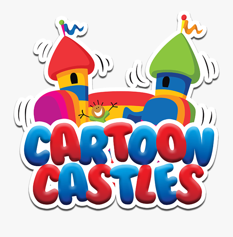 Cartoon Castles - Bouncy Castle, Transparent Clipart