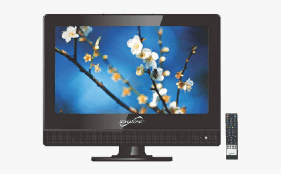 Television Clipart Flat Screen Tv - Supersonic Sc-11, Transparent Clipart