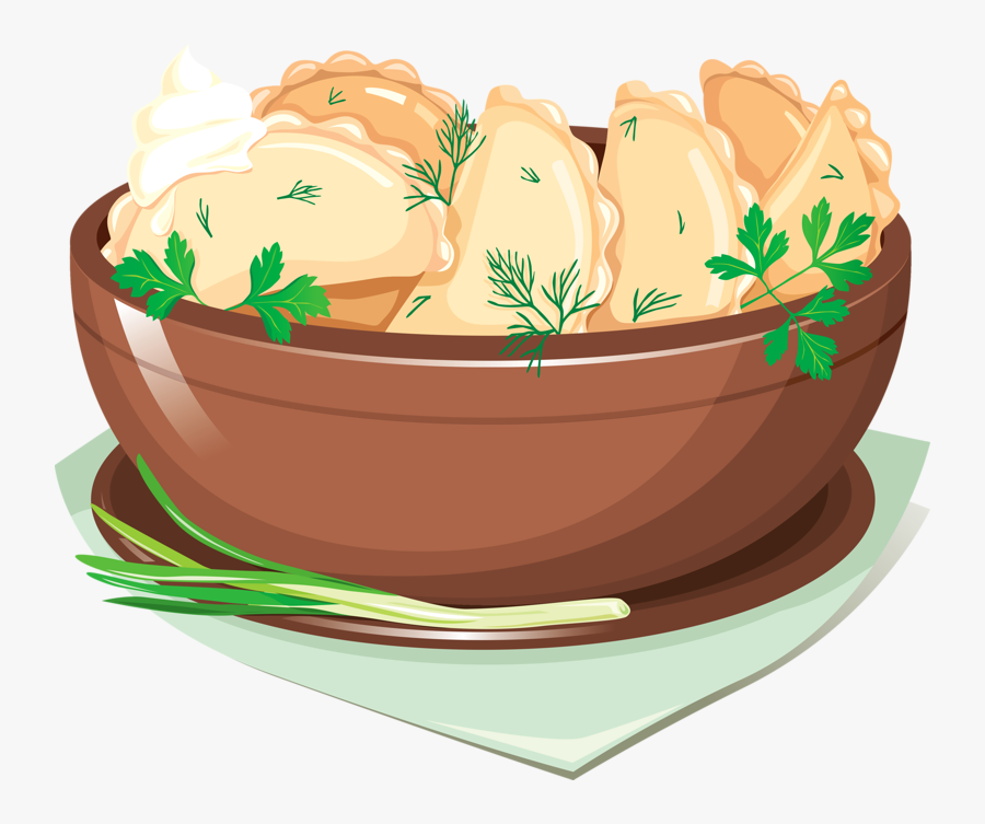 Dumpling Vector Clipart - Dumplings Vector Png, Transparent Clipart