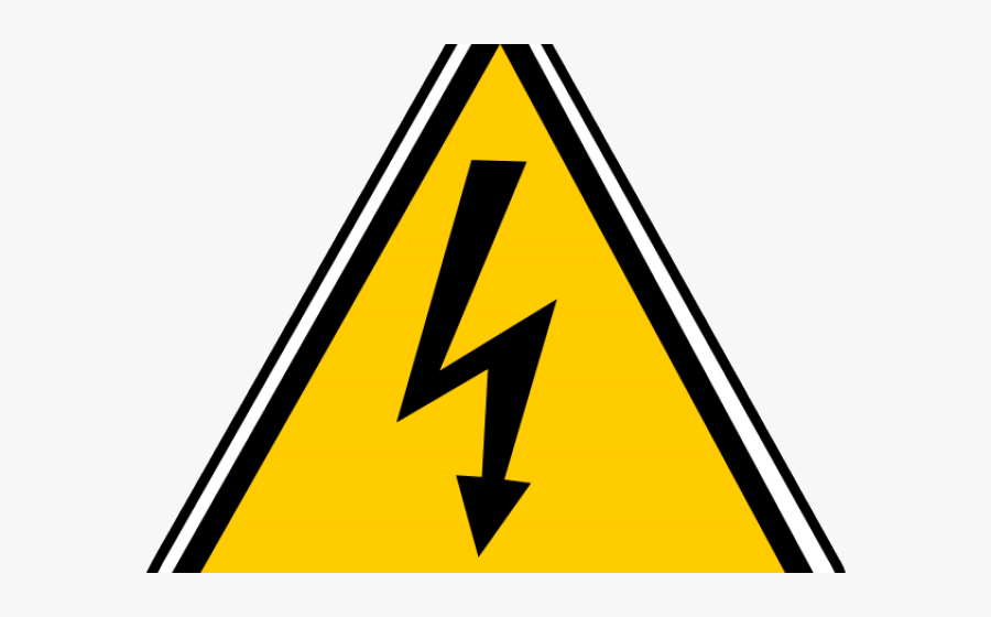 Danger Clipart Electricity - Safety Signs High Voltage, Transparent Clipart