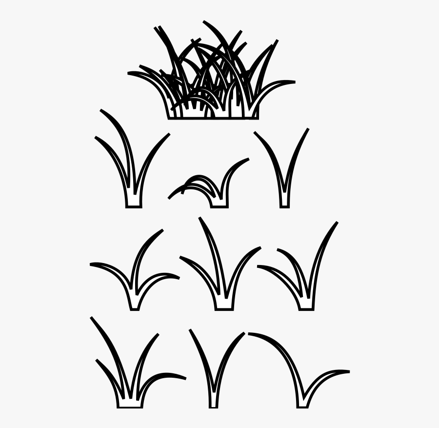 Pin Patch Of Grass Clipart - Patches Of Grass Drawing, Transparent Clipart