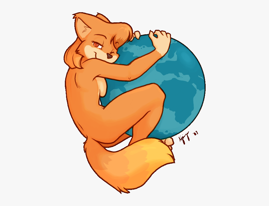 Furry Clipart 5 Dog - Firefox Furry, Transparent Clipart