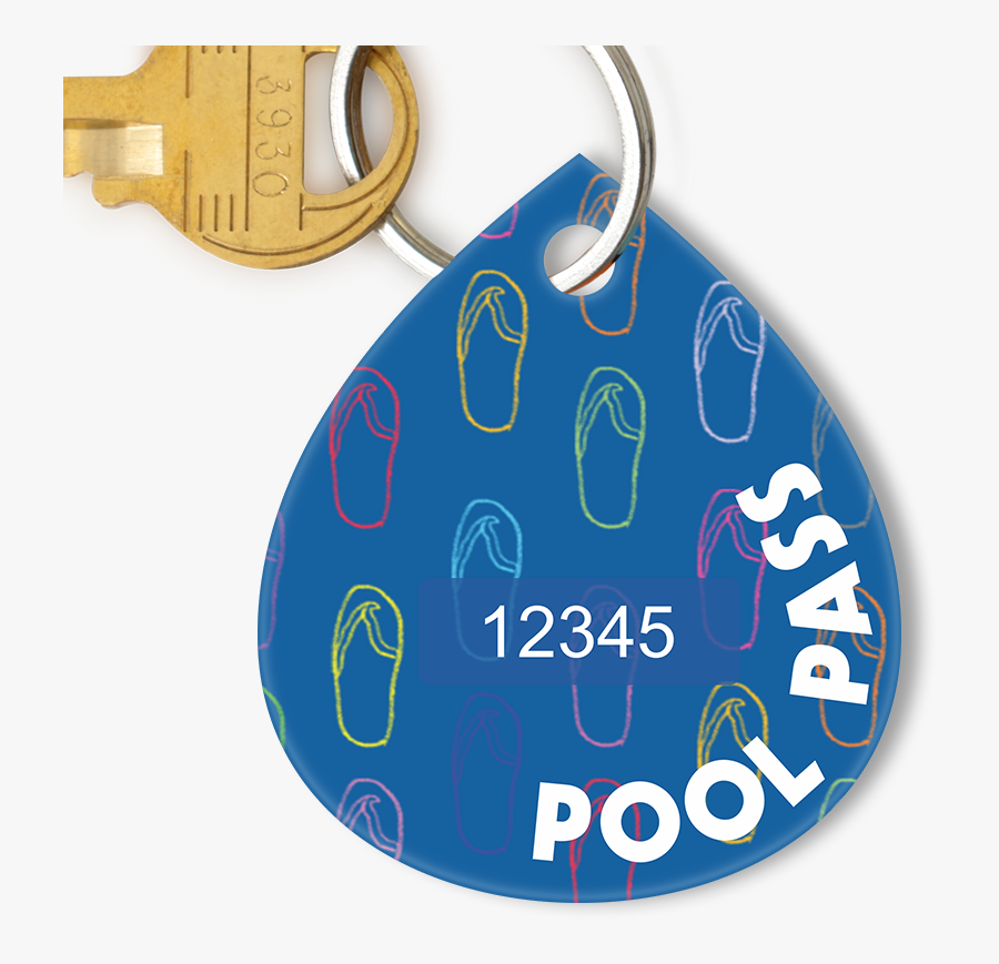 Pool Pass In Water Drop Shape, Colorful Sandals, Transparent Clipart