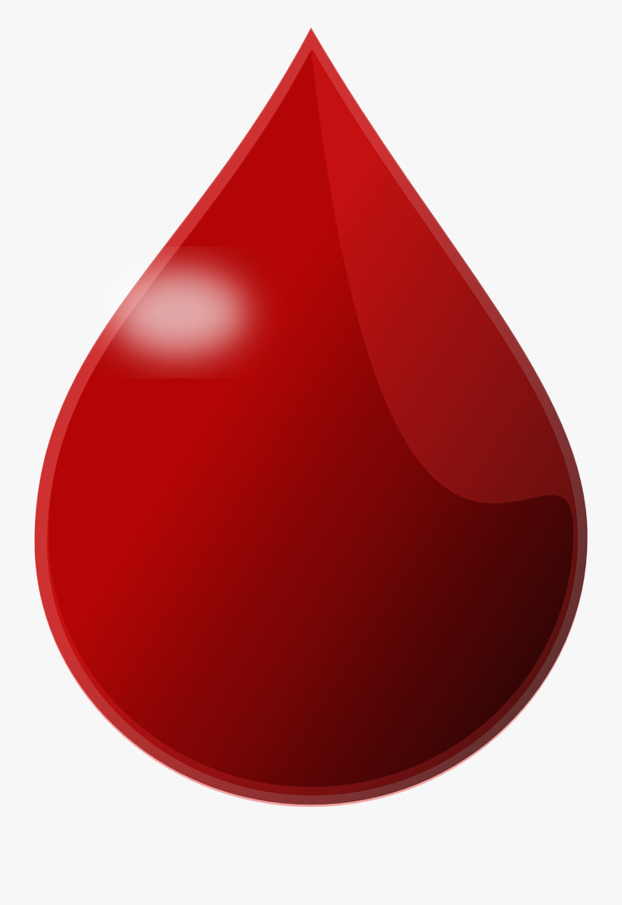 Water Drop Rain Free Picture - Red Water Droplet Png, Transparent Clipart