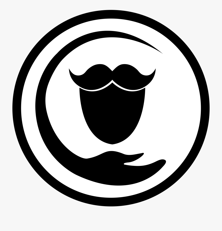 Cared Beards, Transparent Clipart