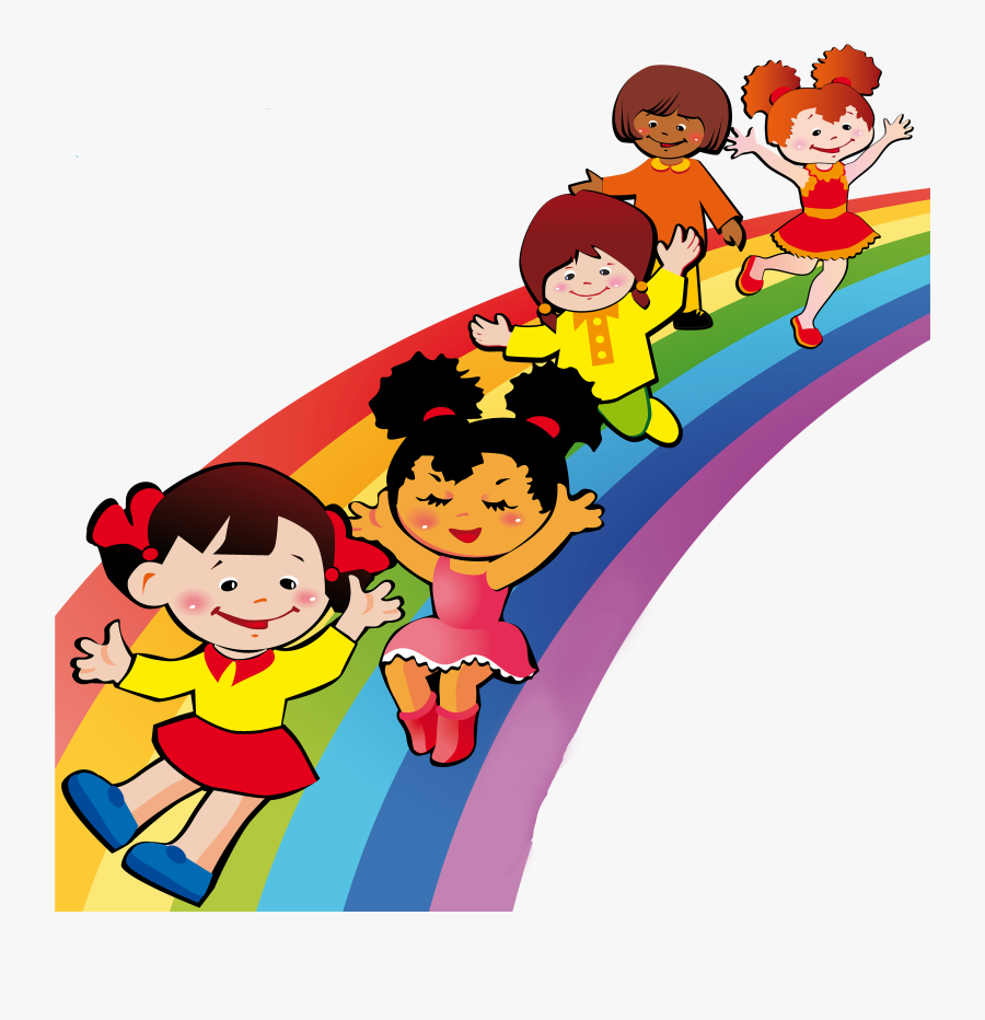 Criancas Arco Iris, Transparent Clipart