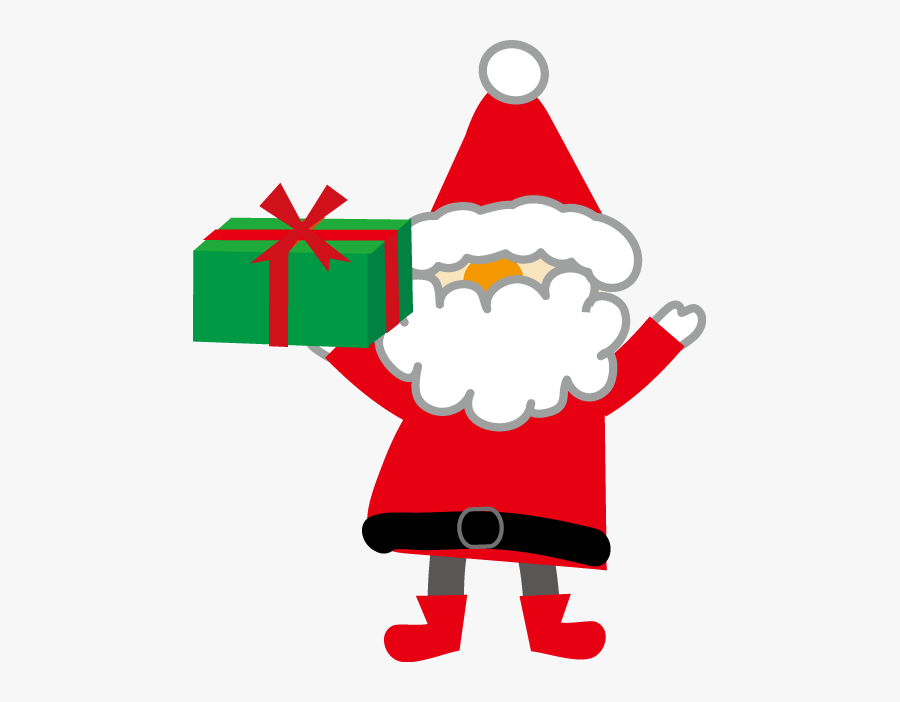 Reindeer Claus Christmas Santa Day Free Transparent - クリスマス フリー 素材 サンタ, Transparent Clipart