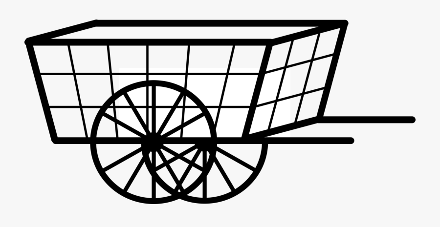 Line Art,angle,symmetry - Cart Clip Art, Transparent Clipart