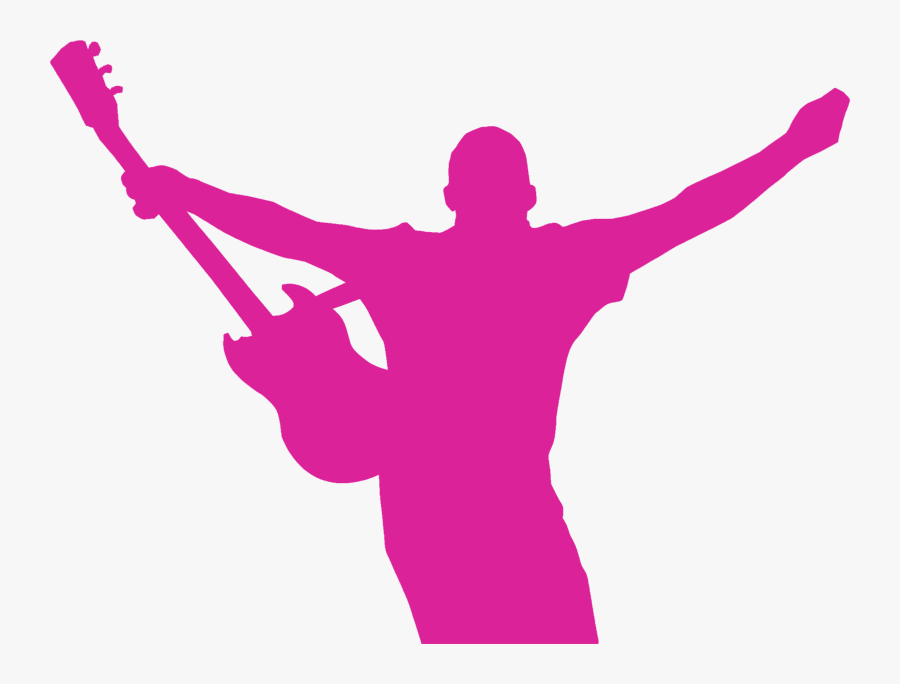 Guitar Player Clipart , Png Download - Guitarist Silhouette Vector Png, Transparent Clipart
