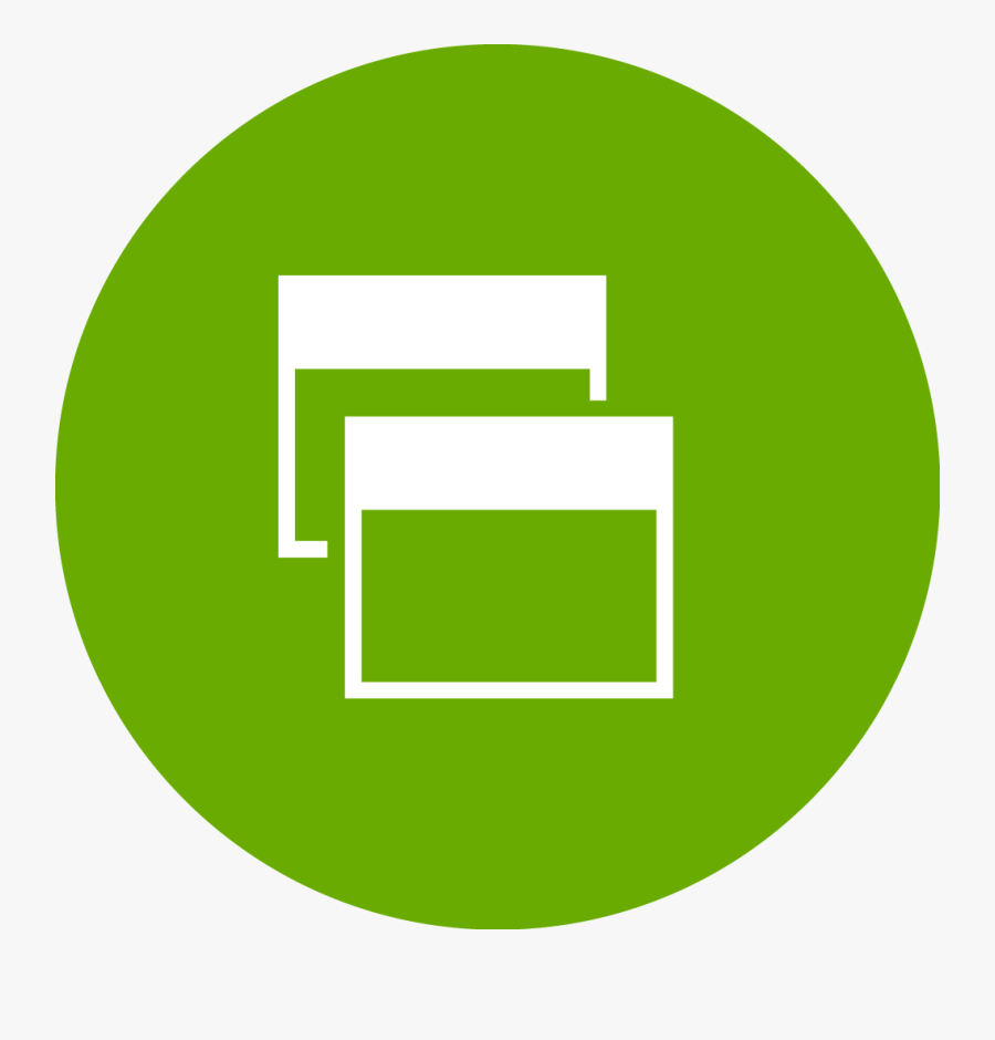 Desktop, Mobile, Browser Support - Address Icon Green, Transparent Clipart