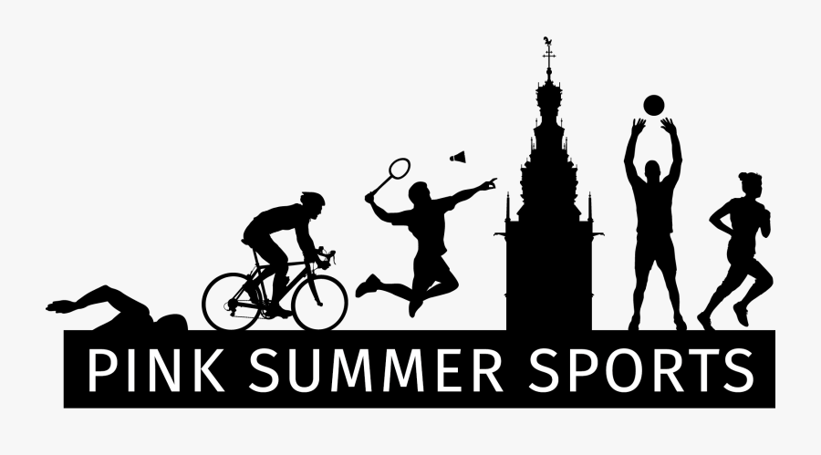 Transparent Swimmer Clipart Silhouette - Badminton, Transparent Clipart