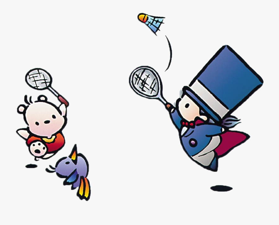 Badminton Drawing Cartoon Clipart , Png Download - Badminton Feather Shuttlecock Png, Transparent Clipart