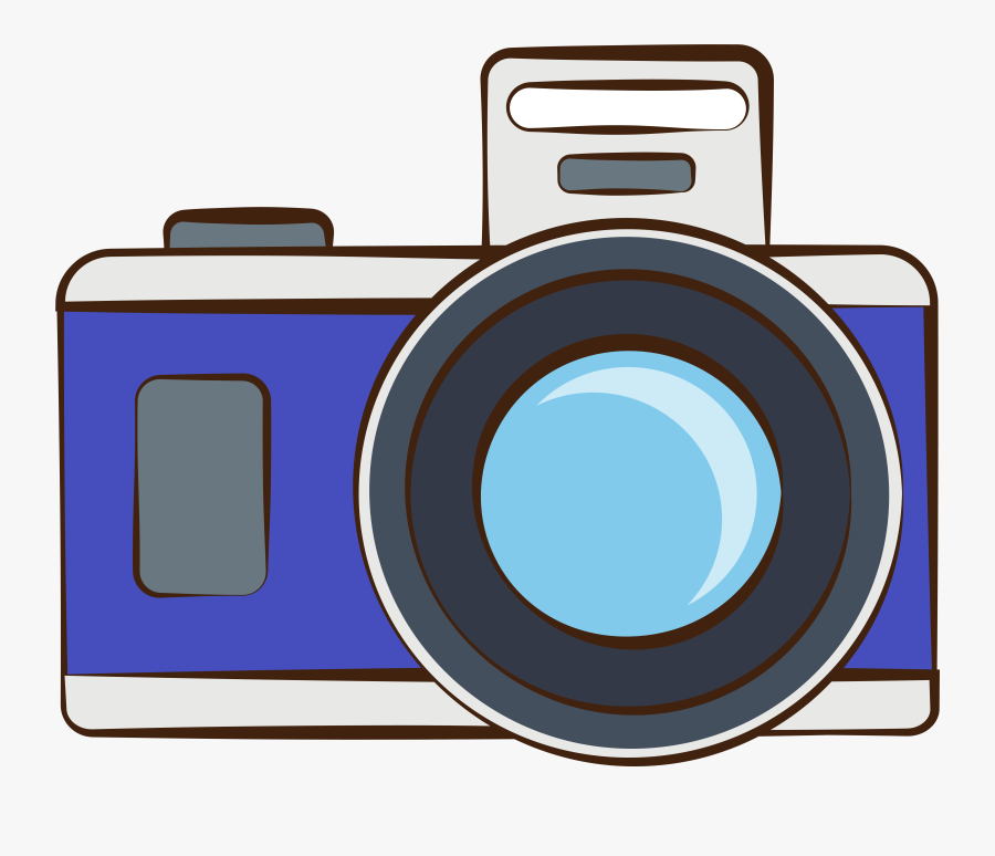 Camera Travel Photography Cartoon Png And Vector Image - Camera Cartoon Png, Transparent Clipart