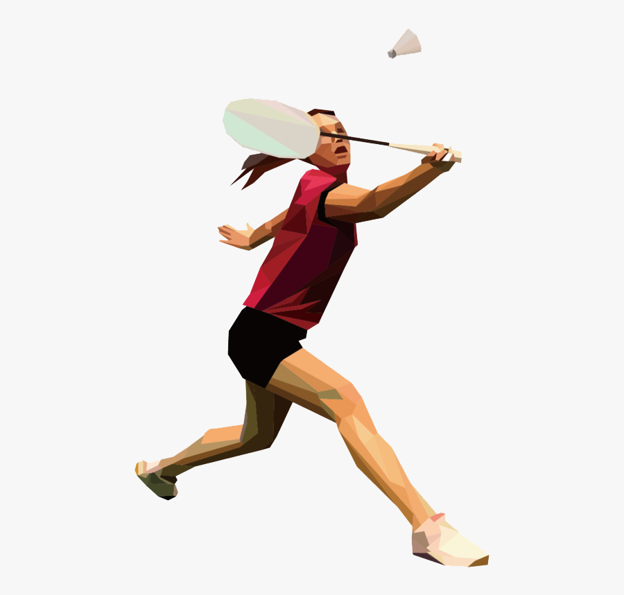 Badminton Png Download - Badminton Player Transparent Background, Transparent Clipart