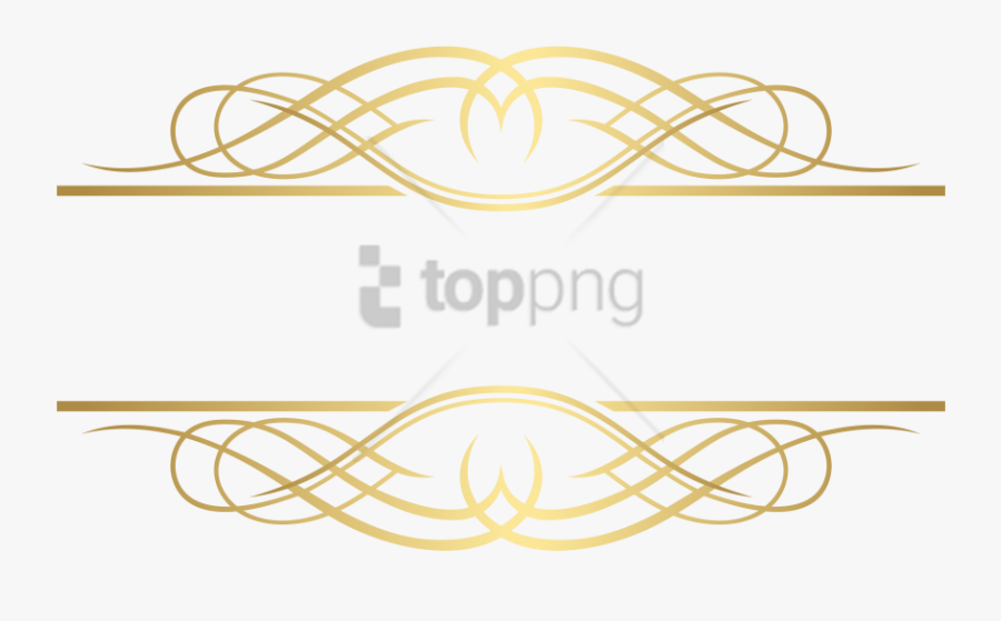 Free Png Gold Line Clip Art Png Image With Transparent, Transparent Clipart