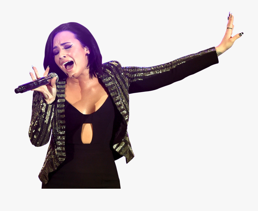 Collections At Sccpre Cat - Demi Lovato Singing Png, Transparent Clipart