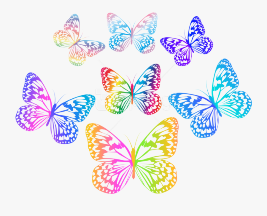 Png Images Butterflies - Decorative Butterfly Clip Art, Transparent Clipart