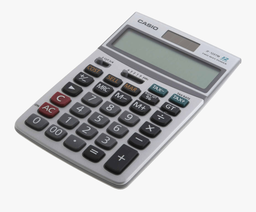 Calculator Clip Art - Stationary Calculator, Transparent Clipart