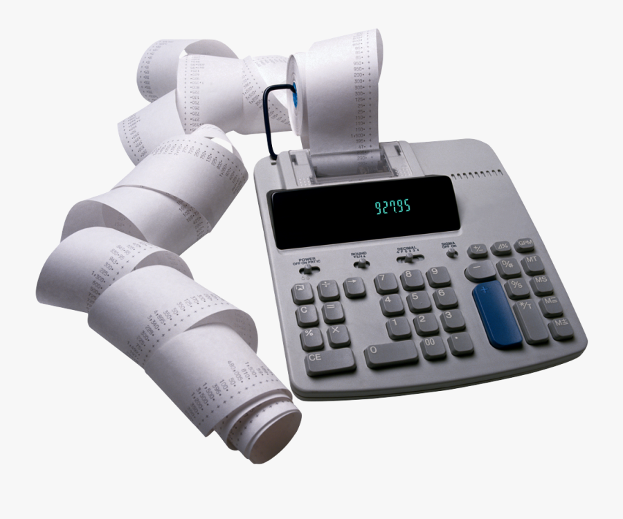 Vintage Calculator Transparent Image Sangmyung University - Калькулятор Который Выдает Чек, Transparent Clipart