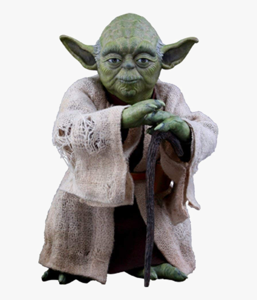 Clip Art For Free Download - Yoda Figure, Transparent Clipart