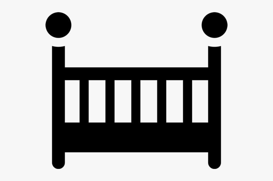 Baby Crib Stamp - Cradle, Transparent Clipart