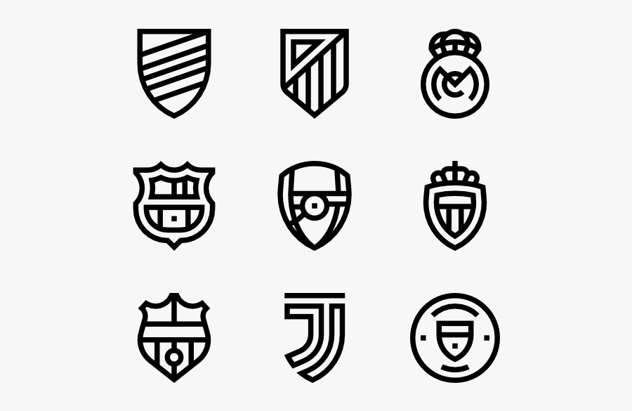Football Shields - Friends Icon Png, Transparent Clipart