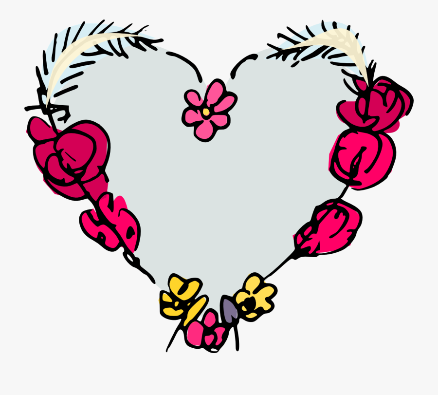 Transparent Heart Doodle Clipart - Scrapbook Clipart Transparent Heart, Transparent Clipart