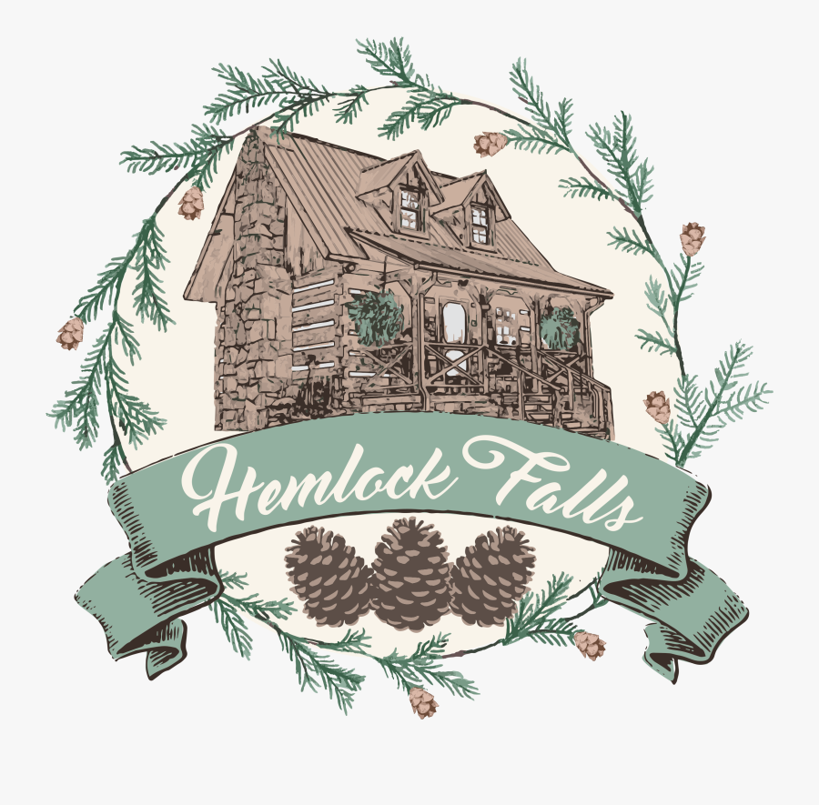 Hemlock Falls - Illustration, Transparent Clipart