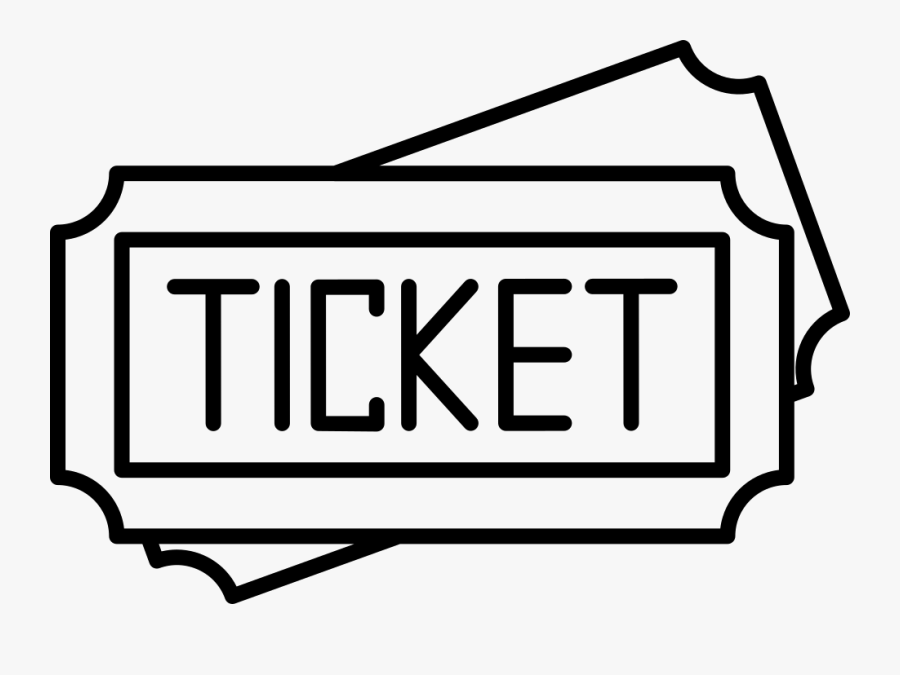 Movie Tickets - Movie Tickets Icon, Transparent Clipart
