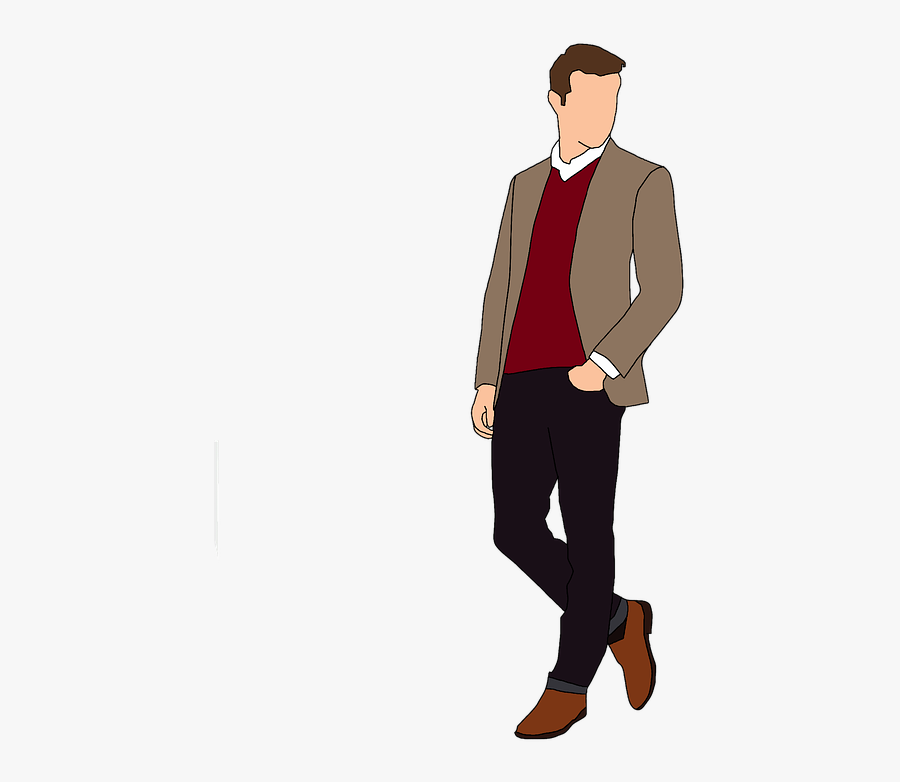 Elegante Männer, Transparent Clipart