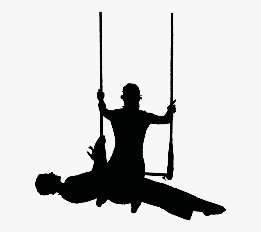 Artists Show Circus Performer - Circus Artist Silhouette Png, Transparent Clipart