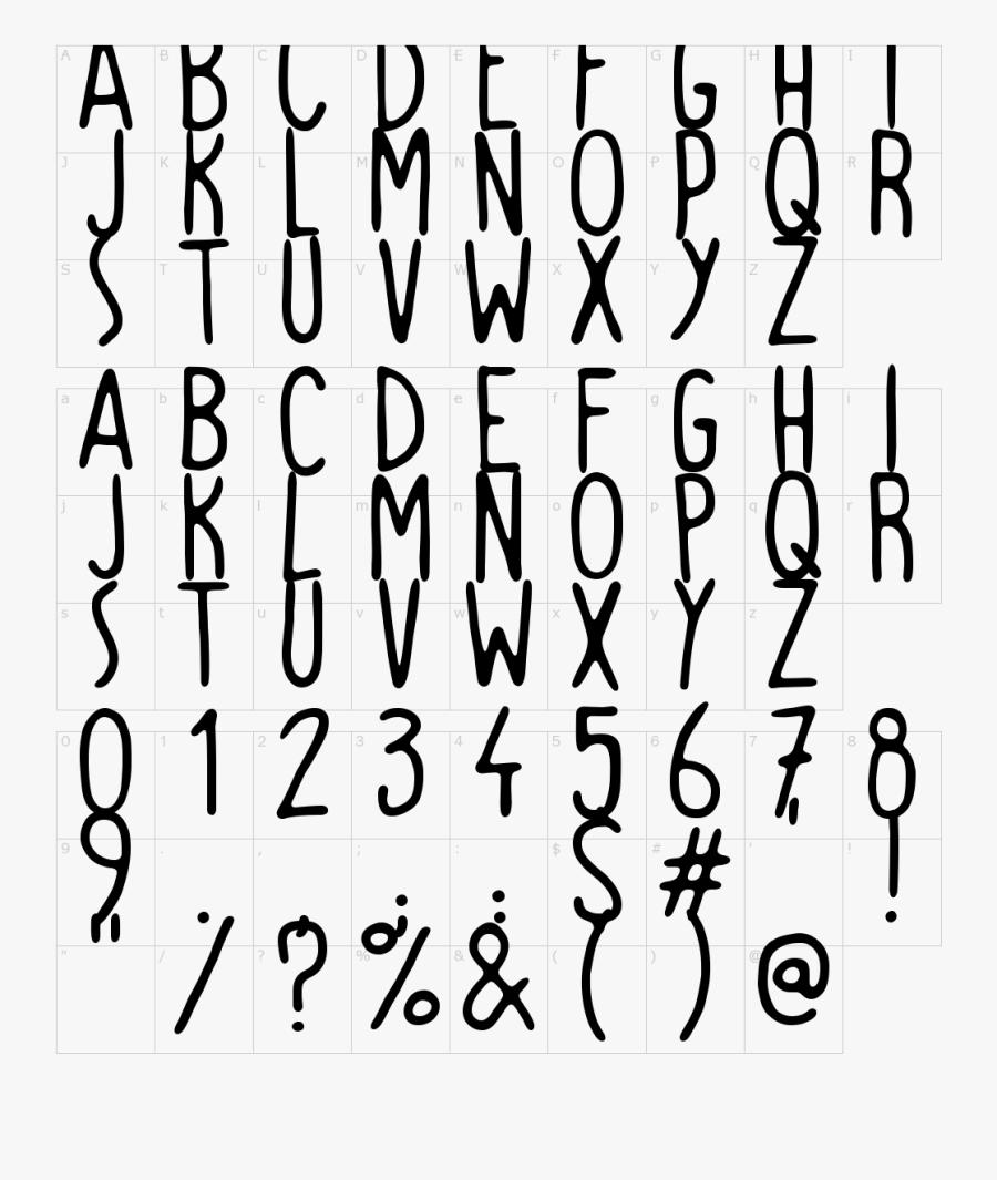 Pajama Font, Transparent Clipart